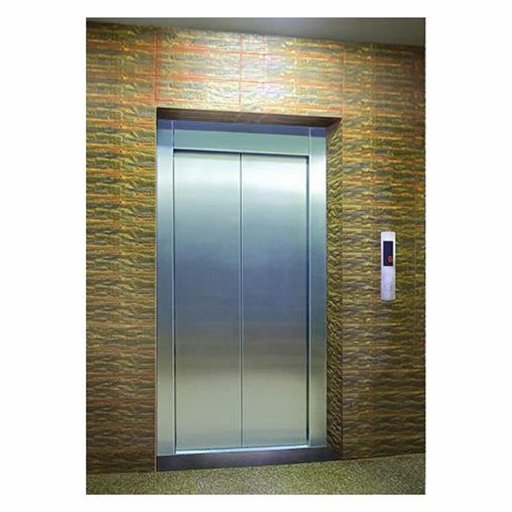 Cooper Elevator Commercial Stainless Steel Lift, Capacity: 6 Person