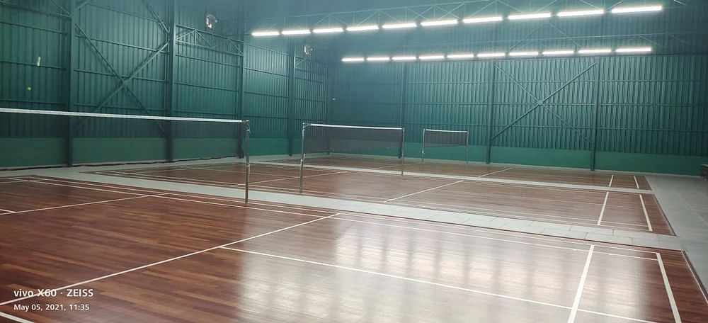 Prefab Indoor Sports Badminton Court Roofing Shed in Chennai