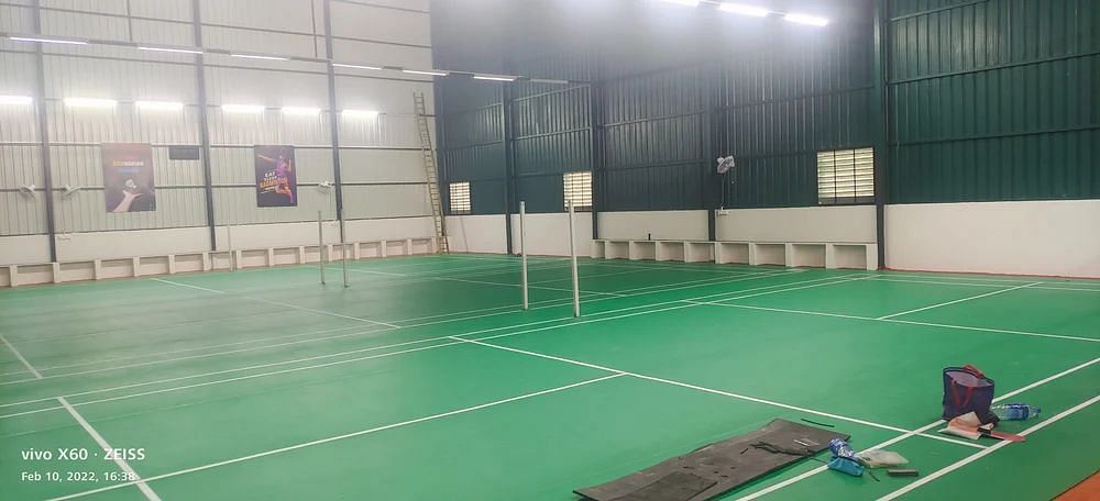 Prefab Indoor Stadium Badminton Court Roofing Shed in Chennai