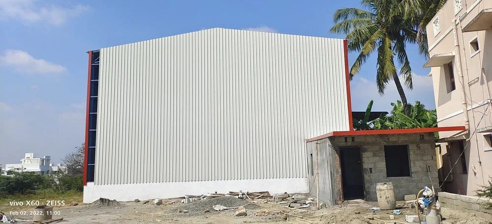 Prefab Indoor Stadium Badminton Court Roofing Shed in Chennai